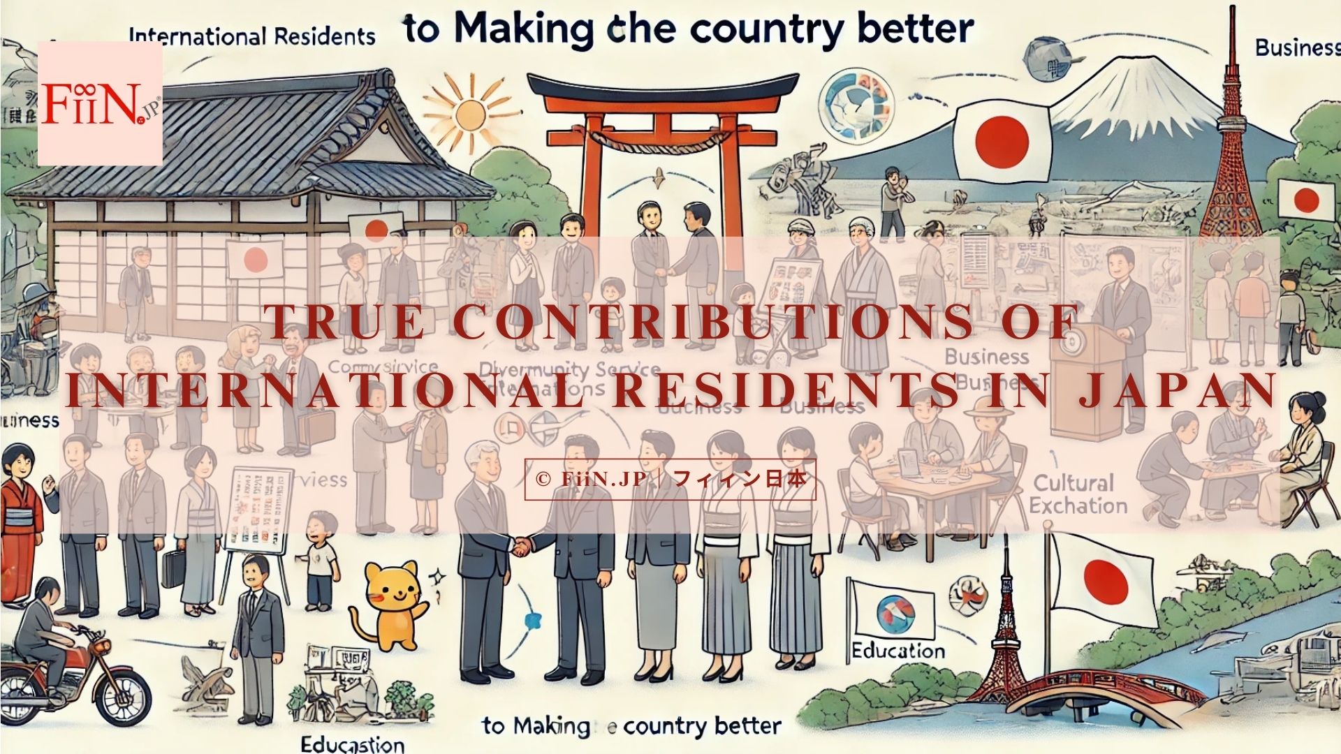 True Contributions of International Residents in Japan (with Statistic Evidence)
